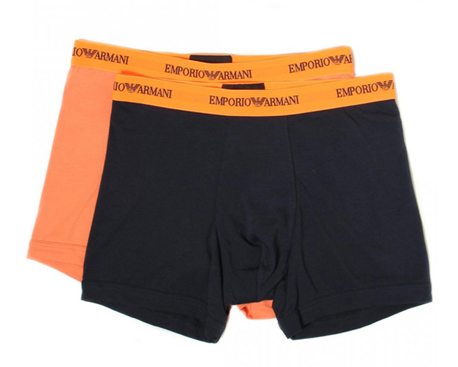 Emporio Armani 2 Pack  Boxers Mens
