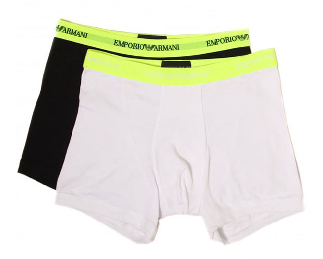 Emporio Armani 2 Pack  Boxers Mens