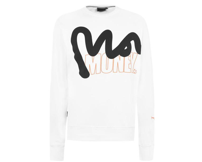 Money Stencil Sweatshirt Mens