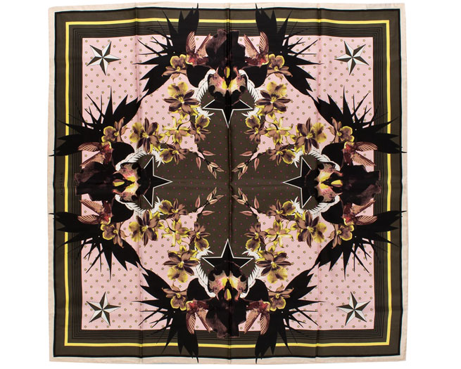 Givenchy Square Scarf Womens