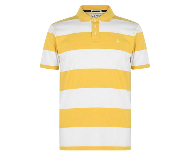 Jack Wills Canley Stripe Polo Shirt Mens