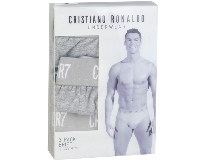 CR7 Cristiano Ronaldo 3 Pack Brief Mens