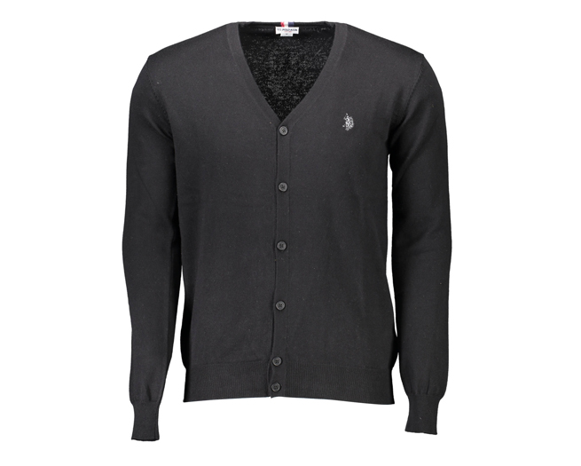 U.S. Polo Assn. Cardigans Mens Black