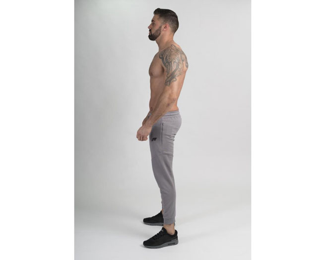 Feed The Gains FTG DRY-TECH Joggers Mens Grey
