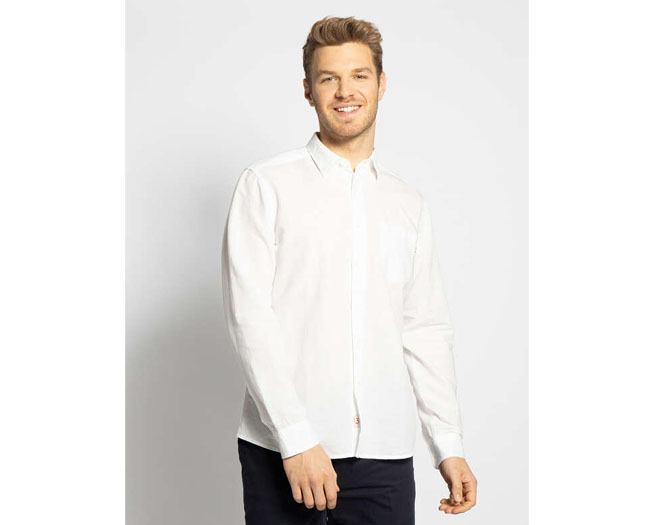 Hackett London Shirt Mens White