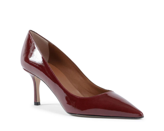 Versace 1969 Italia Pumps Womens Dark Red