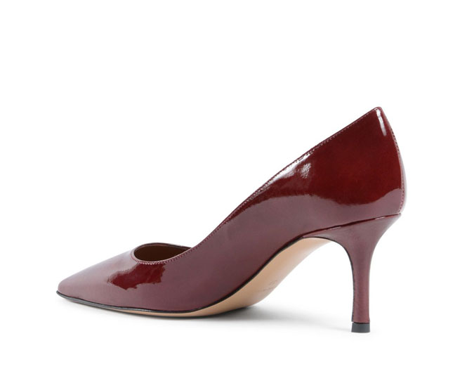 Versace 1969 Italia Pumps Womens Dark Red