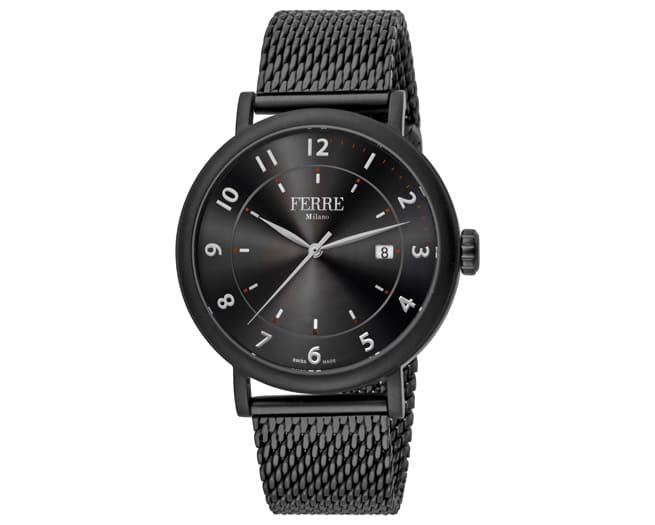 Ferre Milano Watch Mens Black