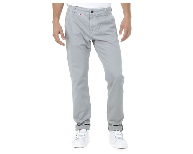 Andrew Charles Trouser Mens Light Grey