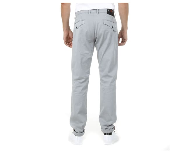 Andrew Charles Trouser Mens Light Grey