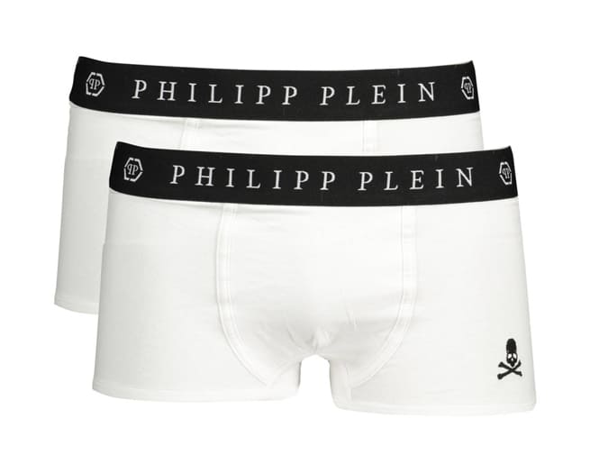 Philipp Plein 2 Pack Boxer Mens White