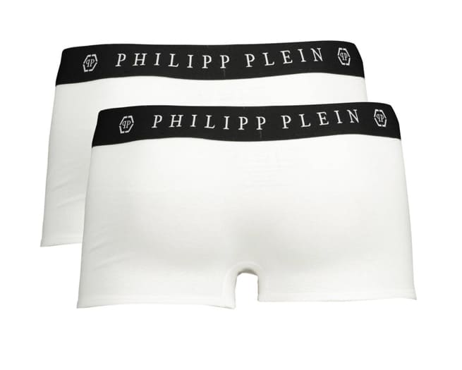 Philipp Plein 2 Pack Boxer Mens White