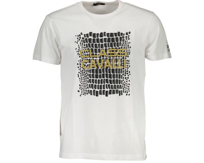 Cavalli Class T-shirt Mens White