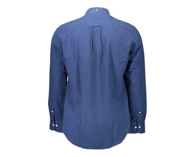 Gant Shirt Mens Blue