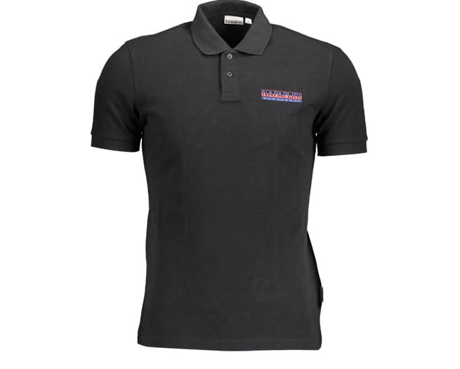 Napapijri Polo Shirt Mens Black