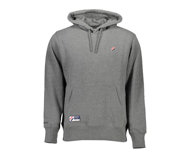 Superdry Hoody Mens Grey