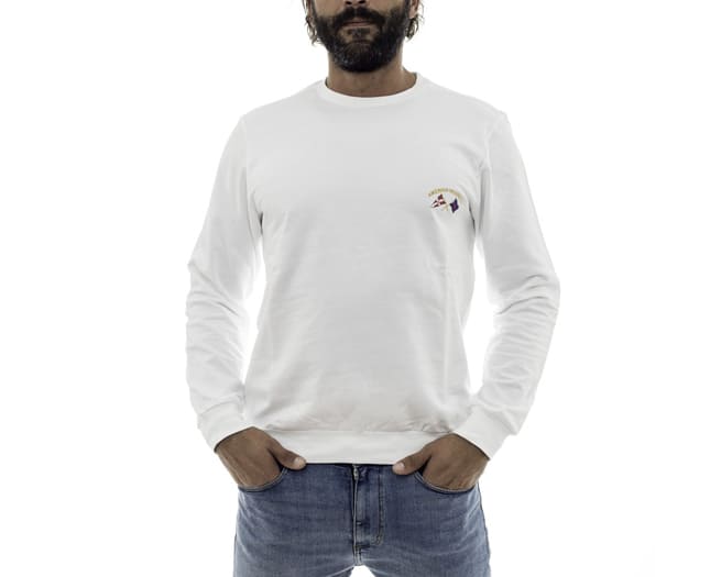Amerigo Vespucci Sweatshirt Mens White