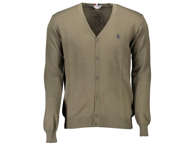 U.S. Polo Assn. Cardigans Mens Green