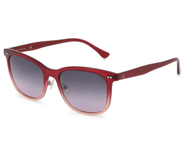 Calvin Klein Sunglasses Unisex Red