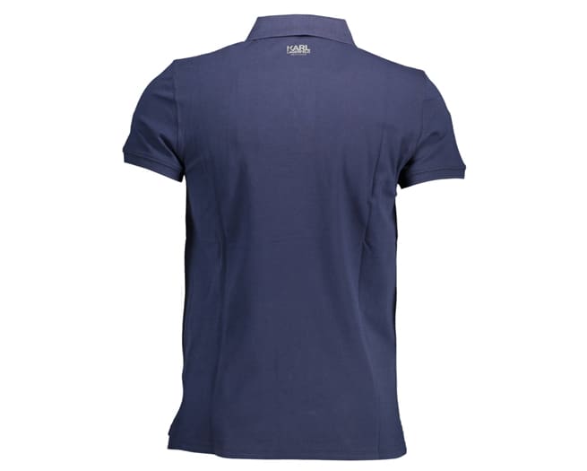 Karl Lagerfeld Polo Shirt Mens Blue