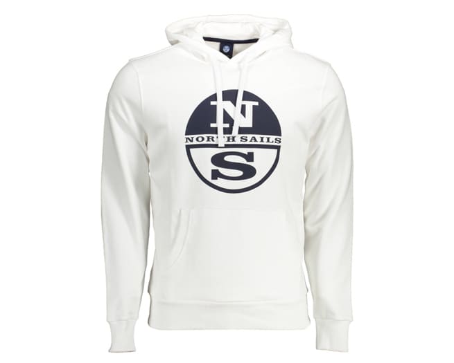 North Sails Hoody Mens White