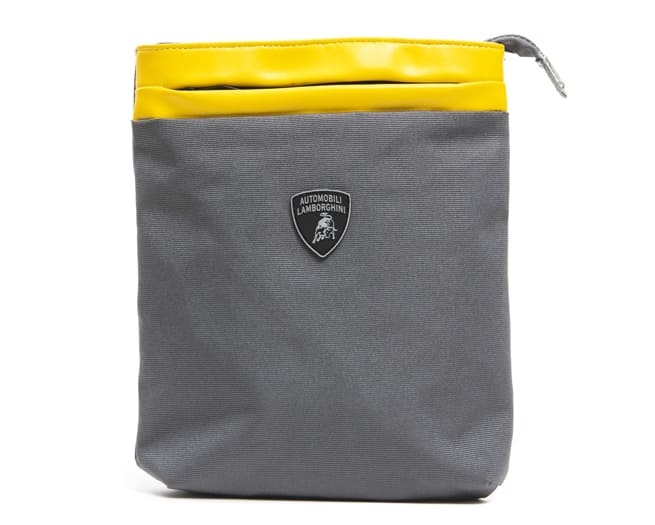 Lamborghini Messenger Bag Mens Grey