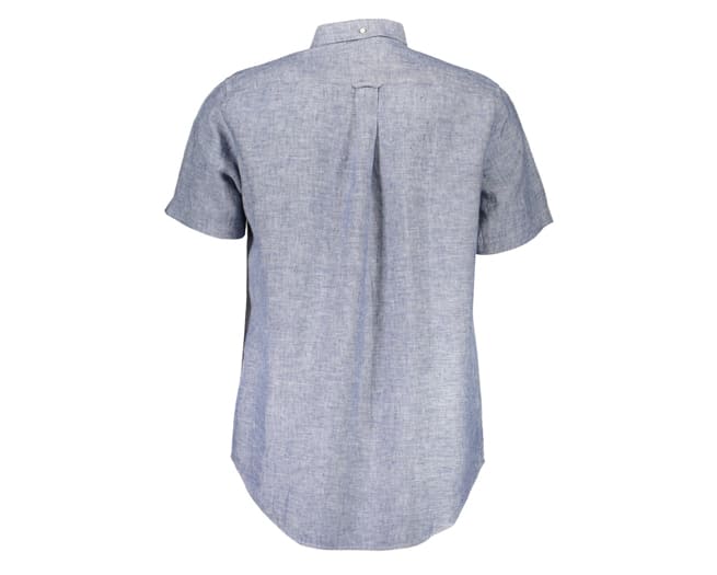 Gant Shirt Mens Mid Blue