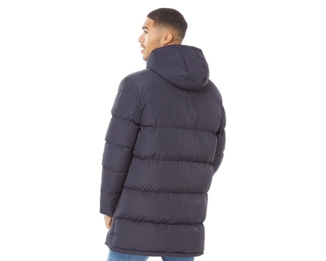 French Connection Parka Row Jacket Mens Marine