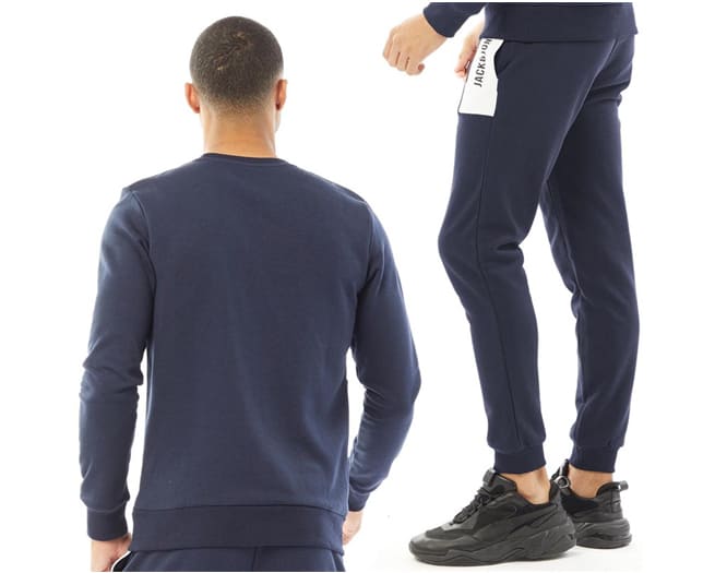 Jack & Jones Toms Tracksuit Mens Navy