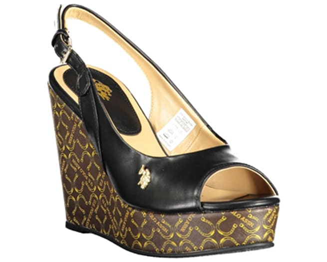 U.S. Polo Assn. Sandal Womens Black