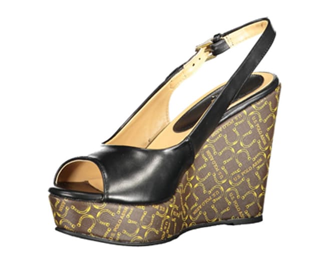 U.S. Polo Assn. Sandal Womens Black