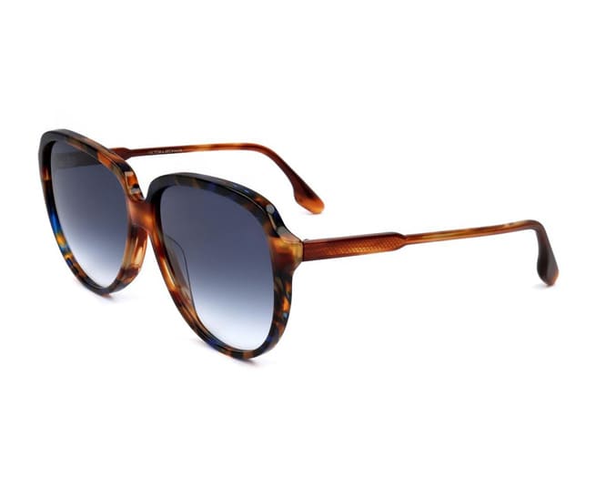 Victoria Beckham Sunglasses Womens Smoke Havana Blue