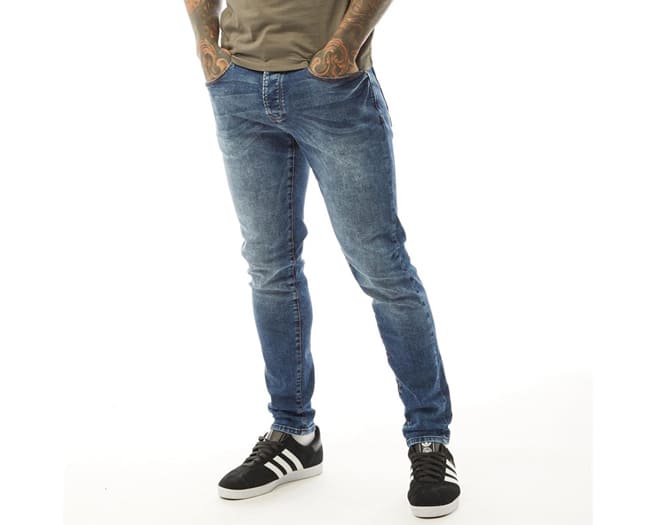 883 Police Jeans Mens Navy Blue
