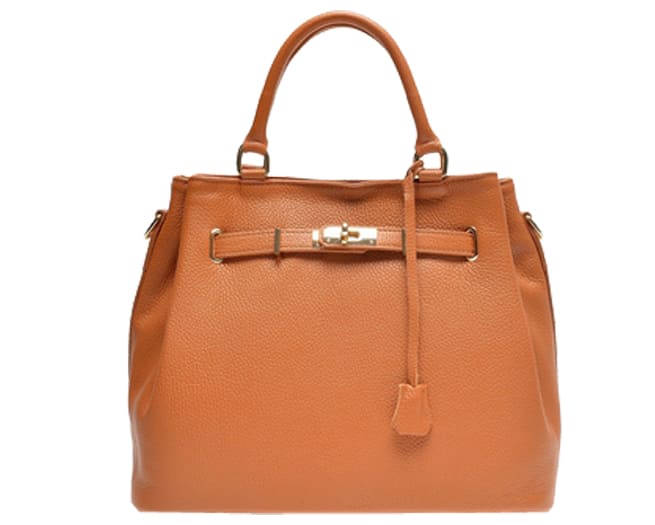 Anna Luchini Handbag Womens Cognac