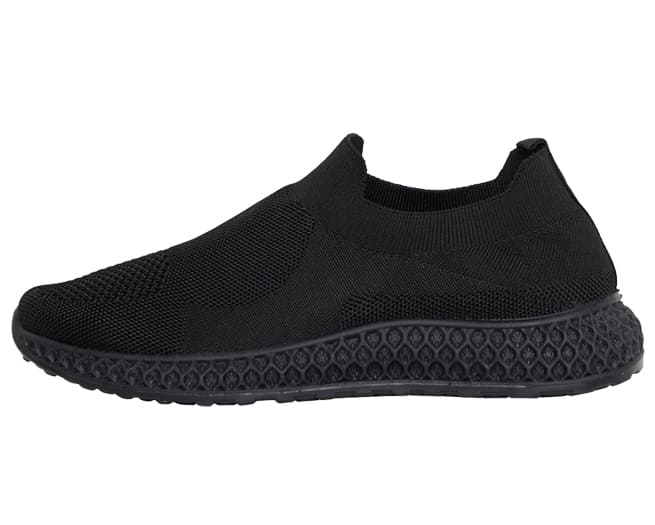 Brave Soul Trainers Mens Black