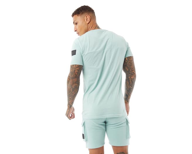 Avant Garde T-shirt And Shorts Mens Light Blue