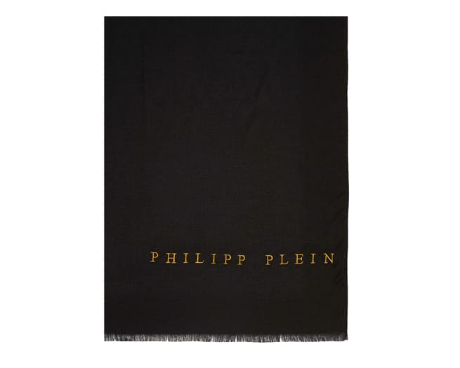 Philipp Plein Scarf Mens Black