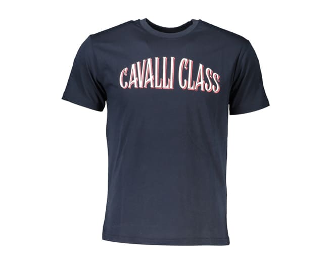 Cavalli Class T-shirt Mens Blue