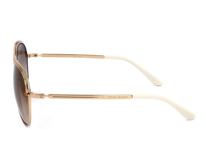 Elie Saab Sunglasses Womens Brown Gold
