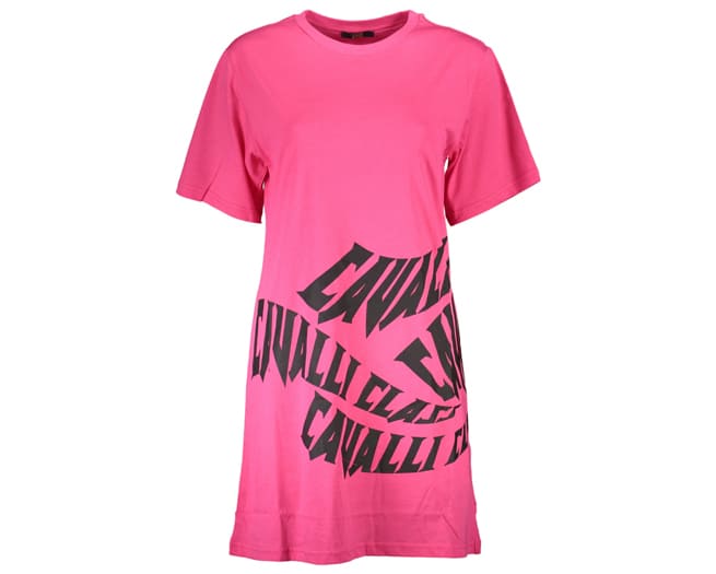 Cavalli Class Dress Womens Pink