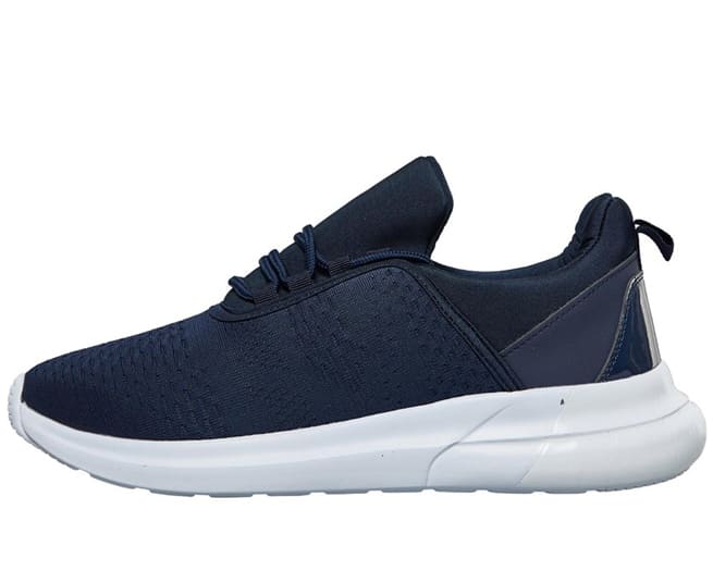 Brave Soul Trainers Mens Navy White