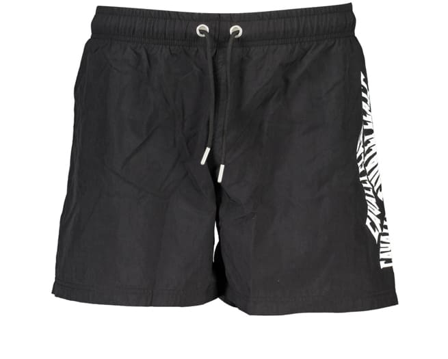 Cavalli Class Shorts Mens Black White
