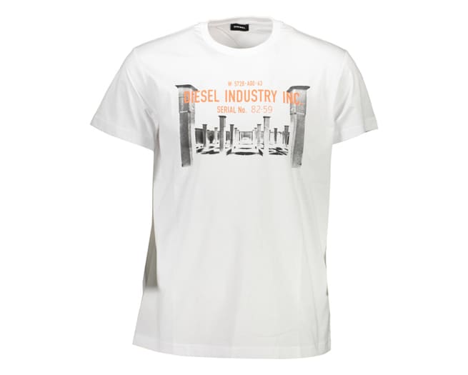 Diesel T-shirt Mens White