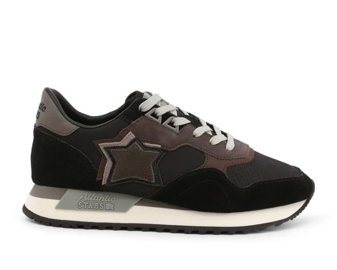 Atlantic Stars Sneakers Mens Black White