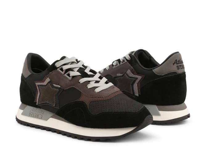 Atlantic Stars Sneakers Mens Black White