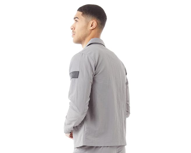 Avant Garde Overshirt Mens Slate Grey