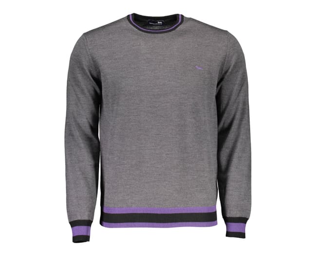 Harmont & Blaine Sweater Mens Grey Purple