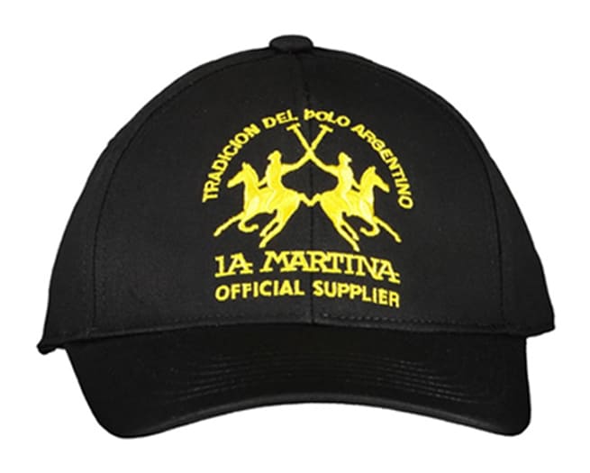 LA Martina Cap Mens Black
