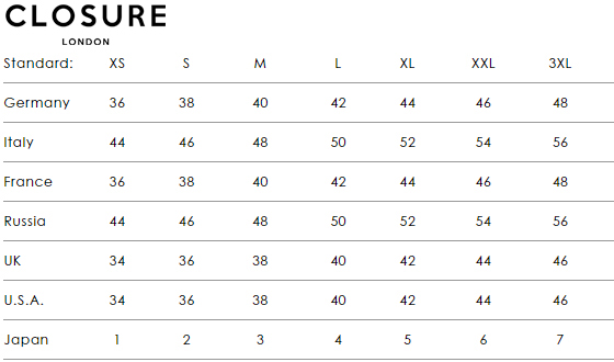 No SIZE GUIDE Available.