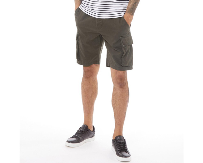 French Connection Shorts Mens Khaki